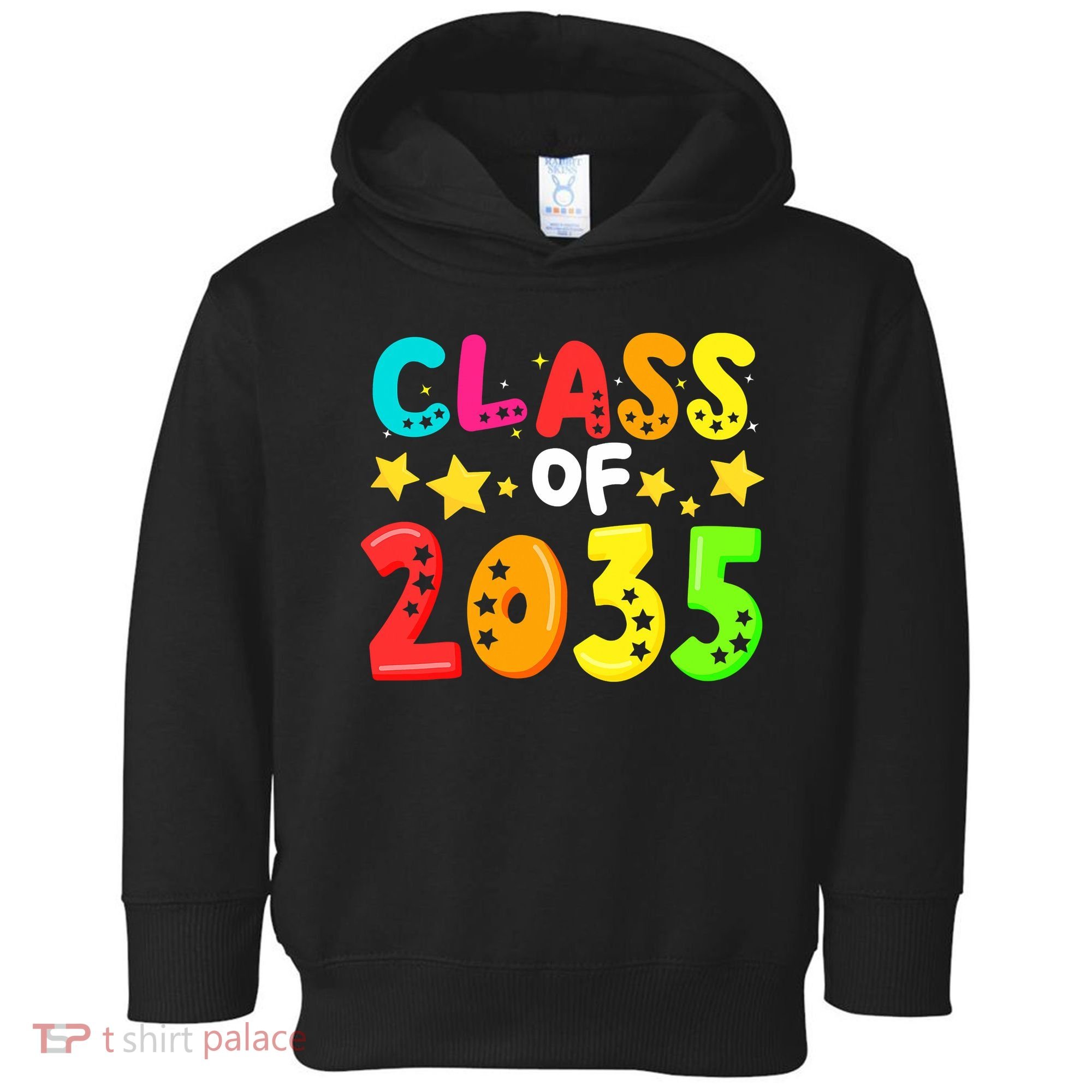 Funny Class Of 2035 Kindergarten Back To School Toddler Hoodie
