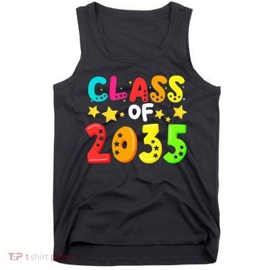 Funny Class Of 2035 Kindergarten Back To School Tank Top