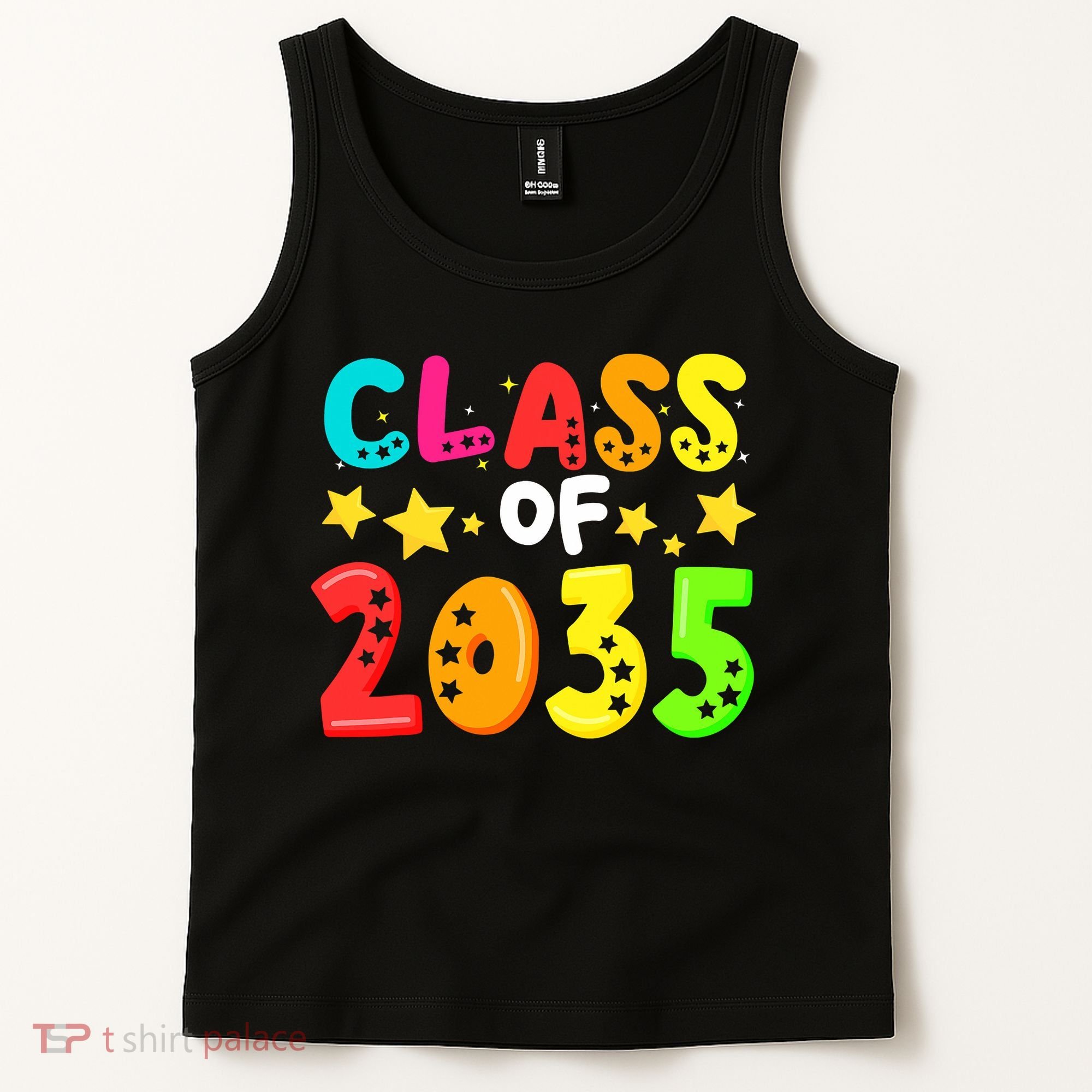 Funny Class Of 2035 Kindergarten Back To School Tank Top