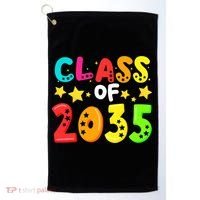 Funny Class Of 2035 Kindergarten Back To School Golf Towel thumb 0
