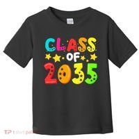 Funny Class Of 2035 Kindergarten Back To School Toddler T-Shirt thumb 0
