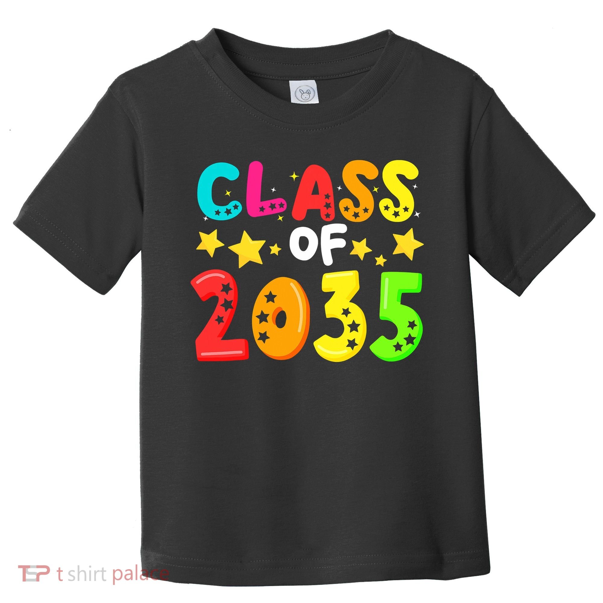 Funny Class Of 2035 Kindergarten Back To School Toddler T-Shirt