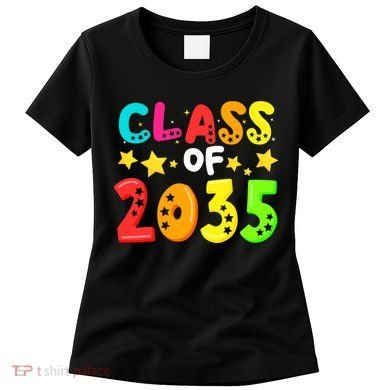 Funny Class Of 2035 Kindergarten Back To School Women's T-Shirt