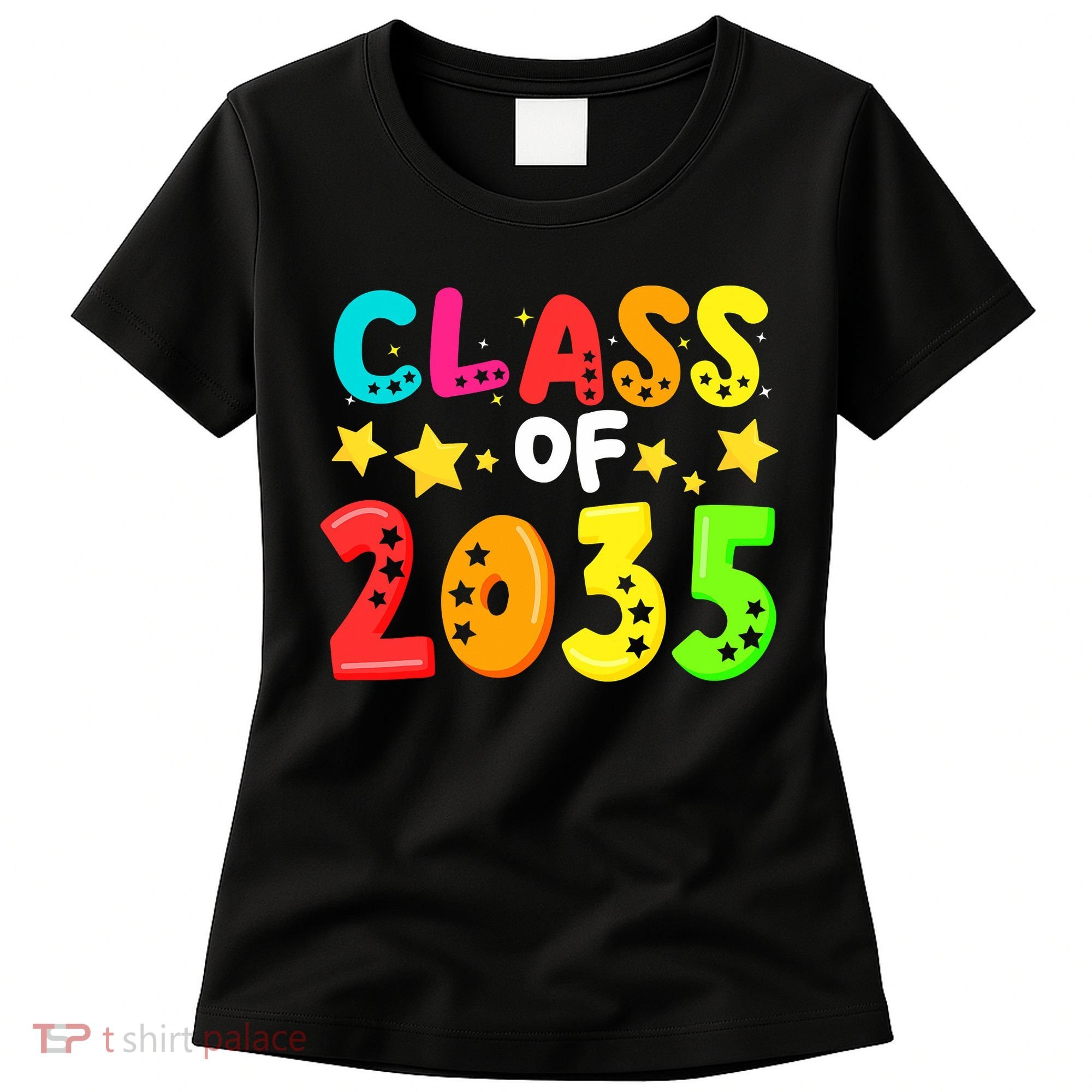 Funny Class Of 2035 Kindergarten Back To School Women's T-Shirt