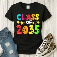 Funny Class Of 2035 Kindergarten Back To School Women's T-Shirt thumb 3