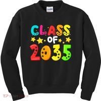 Funny Class Of 2035 Kindergarten Back To School Kids Sweatshirt thumb 0