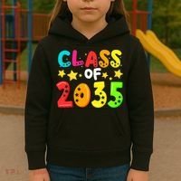 Funny Class Of 2035 Kindergarten Back To School Kids Hoodie thumb 3