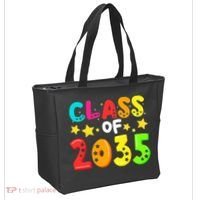Funny Class Of 2035 Kindergarten Back To School Tote Bag thumb 2