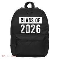 Funny Class Of 2026 Graduation Senior Class 2026 Senior Funny 2026 Graduation 16 in Basic Backpack thumb 0
