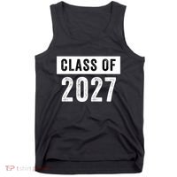 Funny Class Of 2027 Graduation 2027 Senior Senior Class Funny 2027 Graduation Tank Top thumb 0