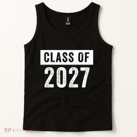 Funny Class Of 2027 Graduation 2027 Senior Senior Class Funny 2027 Graduation Tank Top thumb 2