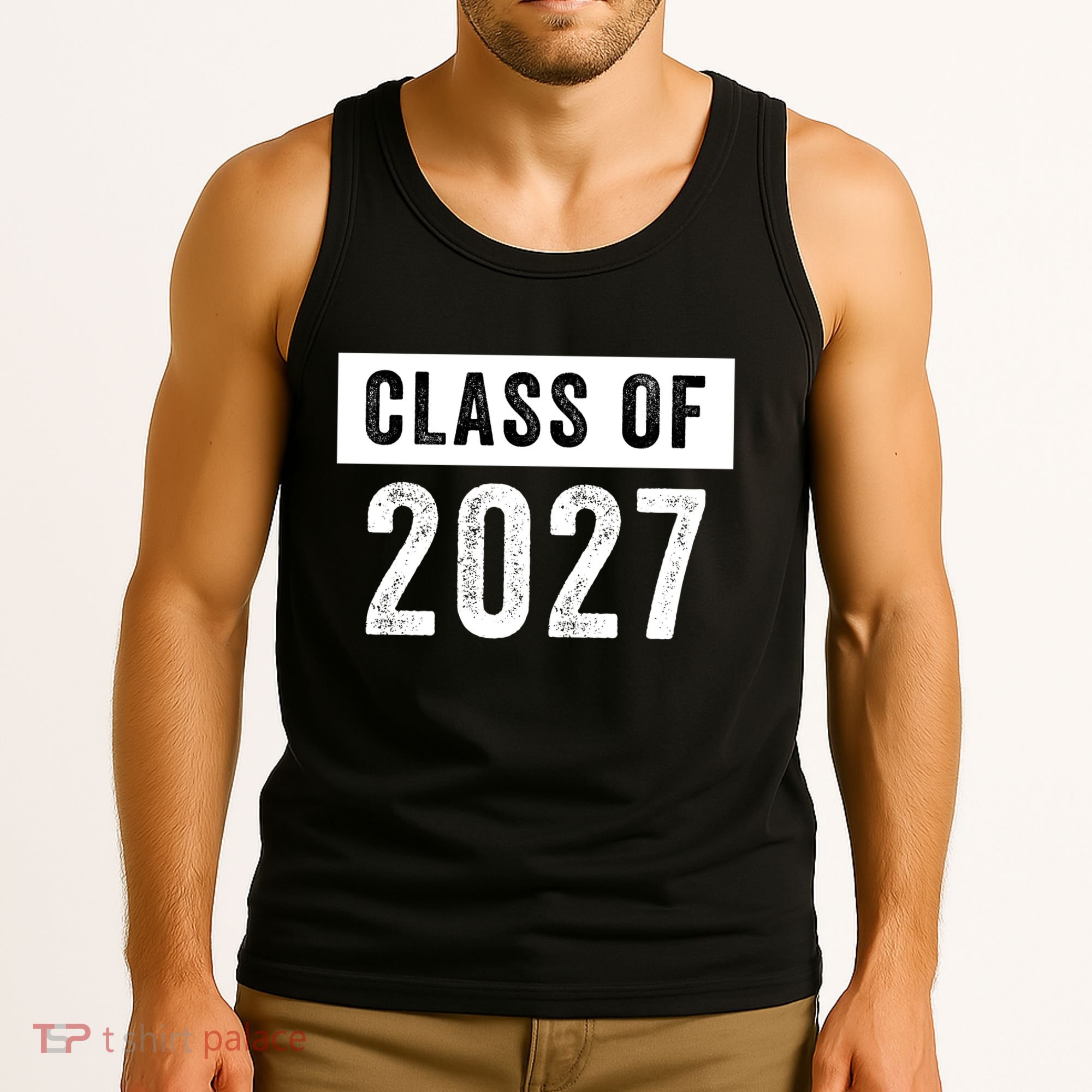 Funny Class Of 2027 Graduation 2027 Senior Senior Class Funny 2027 Graduation Tank Top