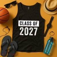 Funny Class Of 2027 Graduation 2027 Senior Senior Class Funny 2027 Graduation Tank Top thumb 4