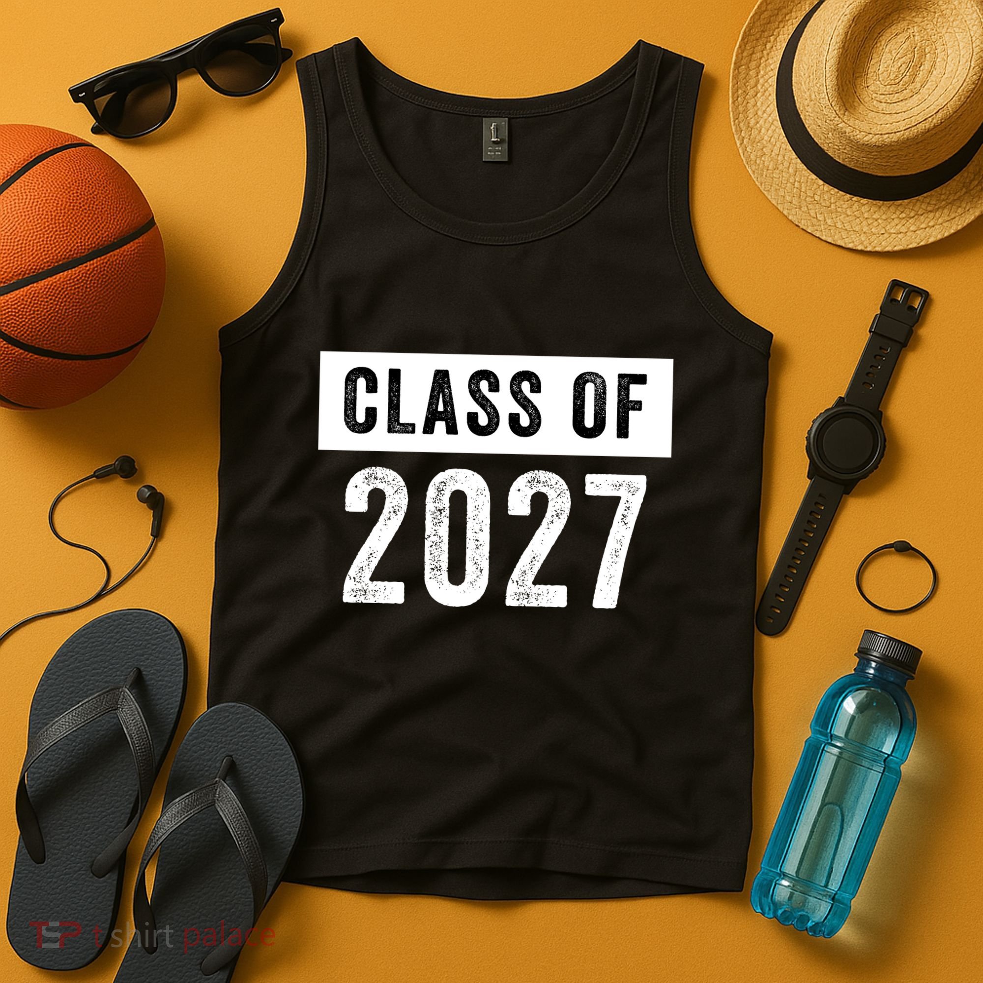 Funny Class Of 2027 Graduation 2027 Senior Senior Class Funny 2027 Graduation Tank Top