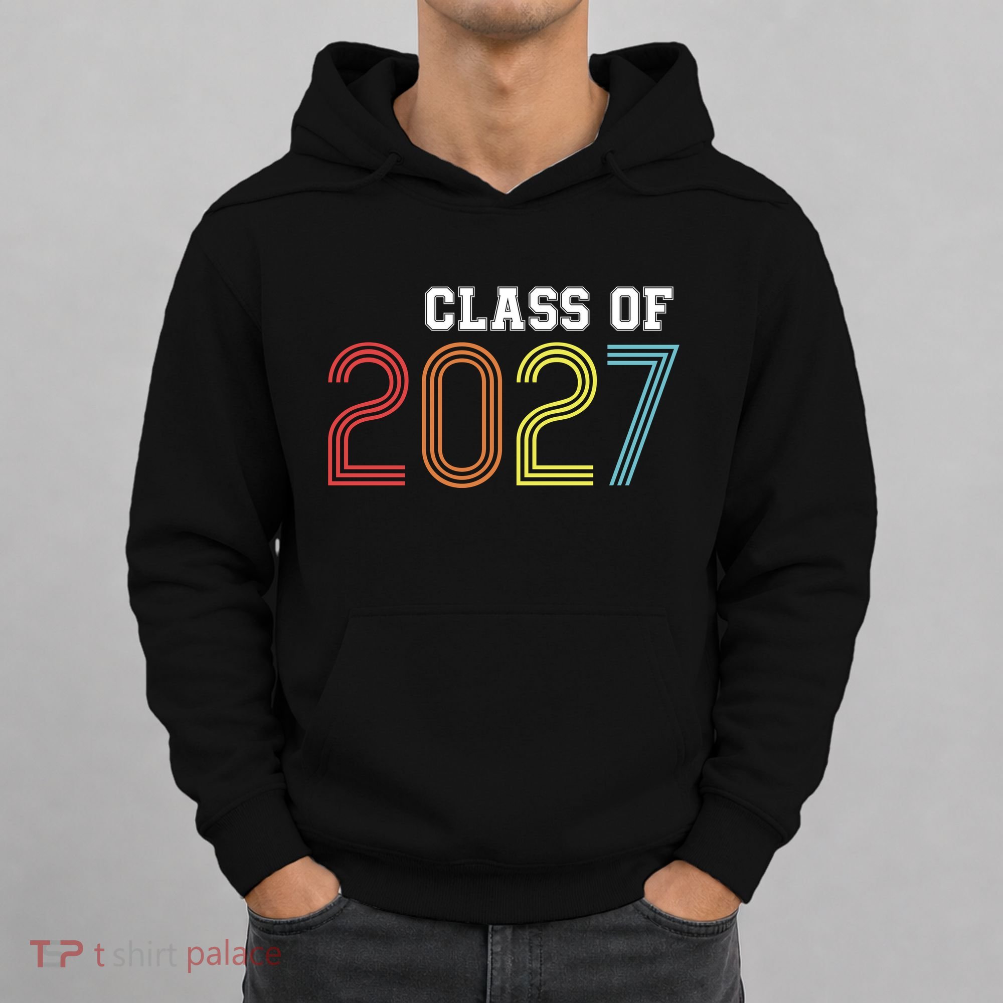 Funny Class Of 2027 Graduation Senior Class 2027 Senior Funny 2027 Graduation Hoodie