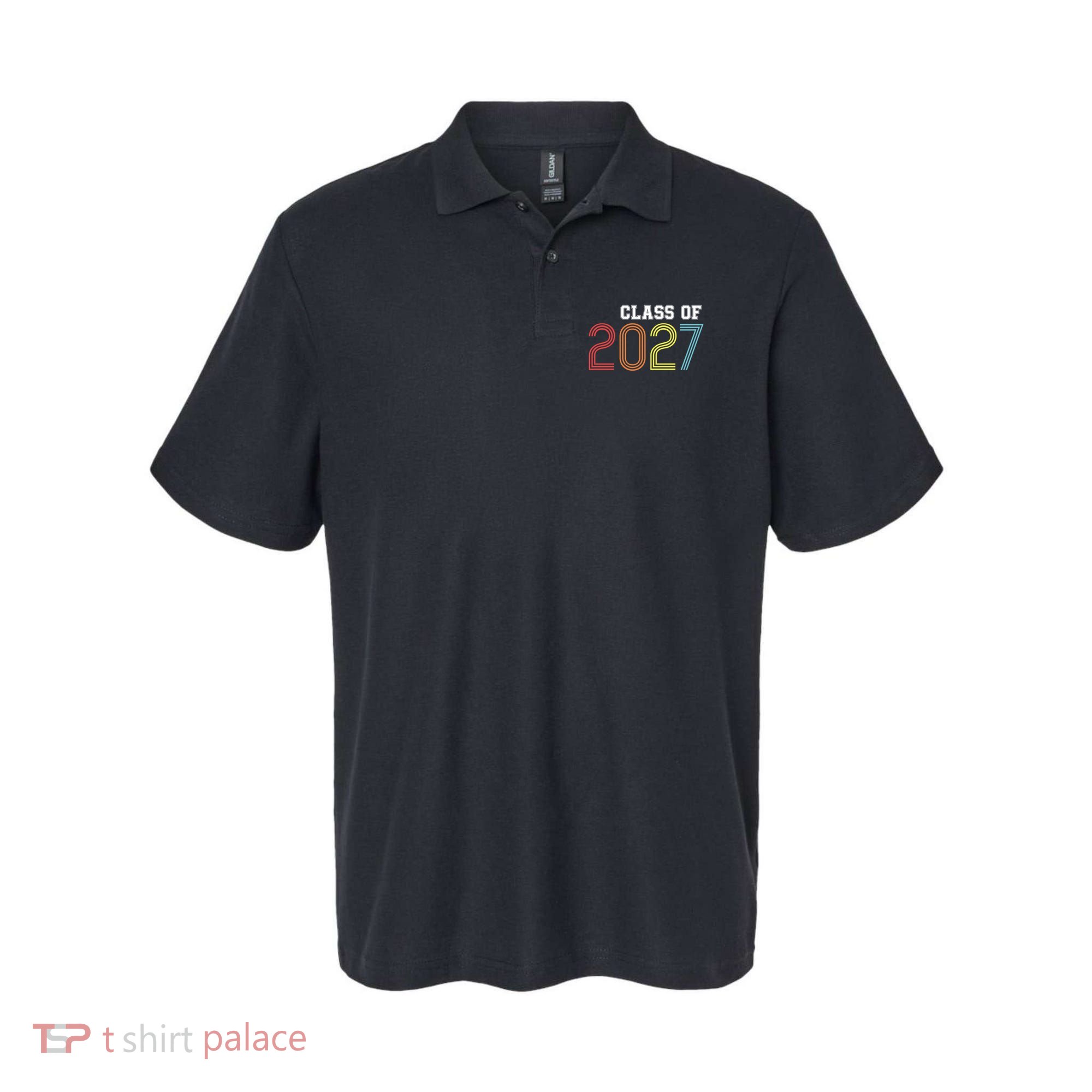 Funny Class Of 2027 Graduation Senior Class 2027 Senior Funny 2027 Graduation Polo