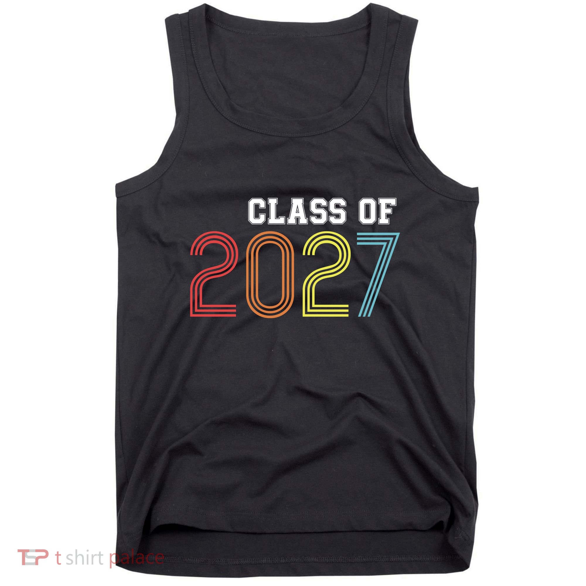 Funny Class Of 2027 Graduation Senior Class 2027 Senior Funny 2027 Graduation Tank Top