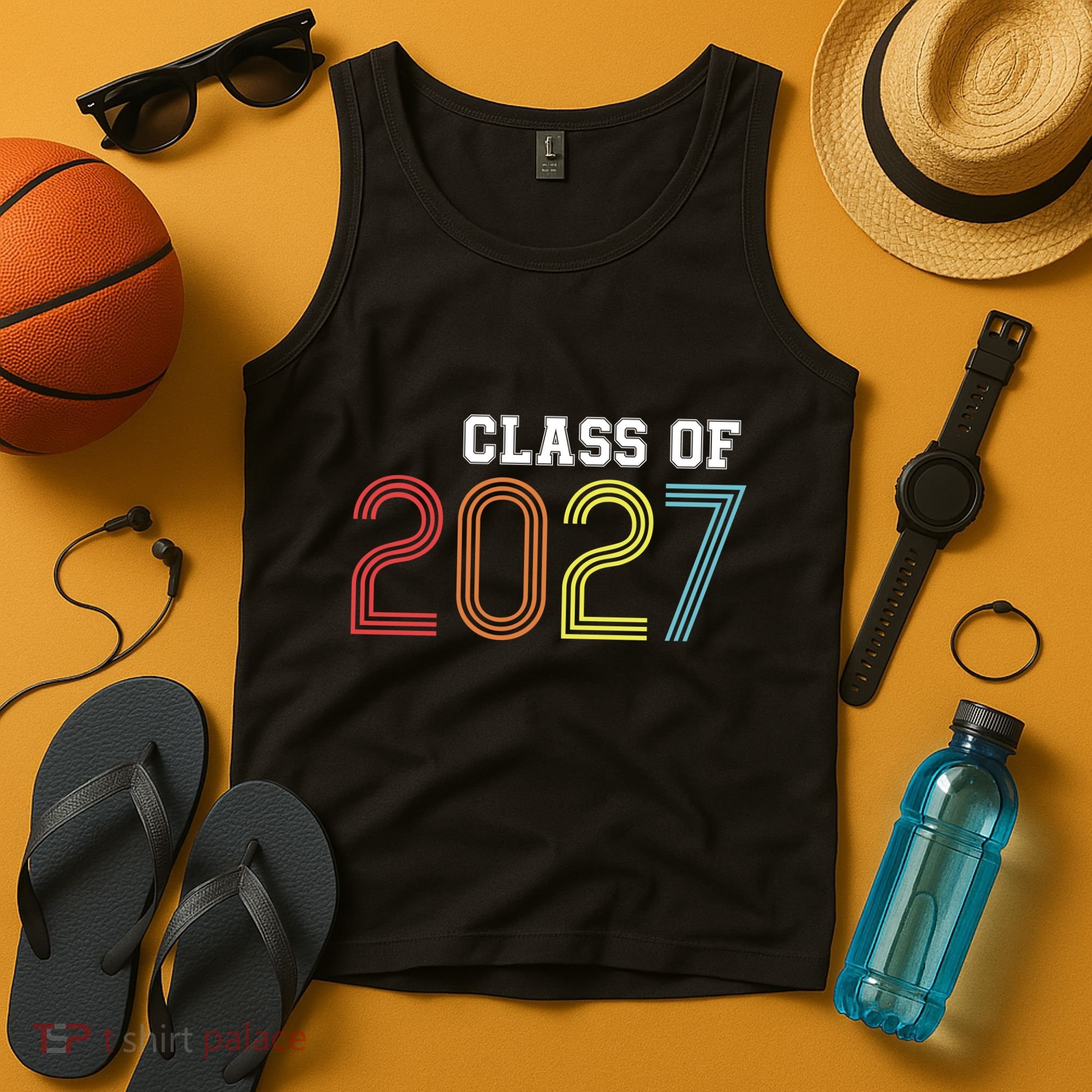 Funny Class Of 2027 Graduation Senior Class 2027 Senior Funny 2027 Graduation Tank Top