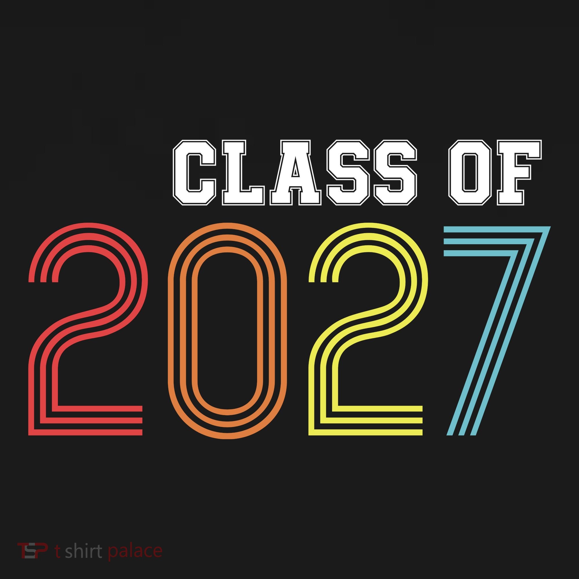 Funny Class Of 2027 Graduation Senior Class 2027 Senior Funny 2027 Graduation Tank Top