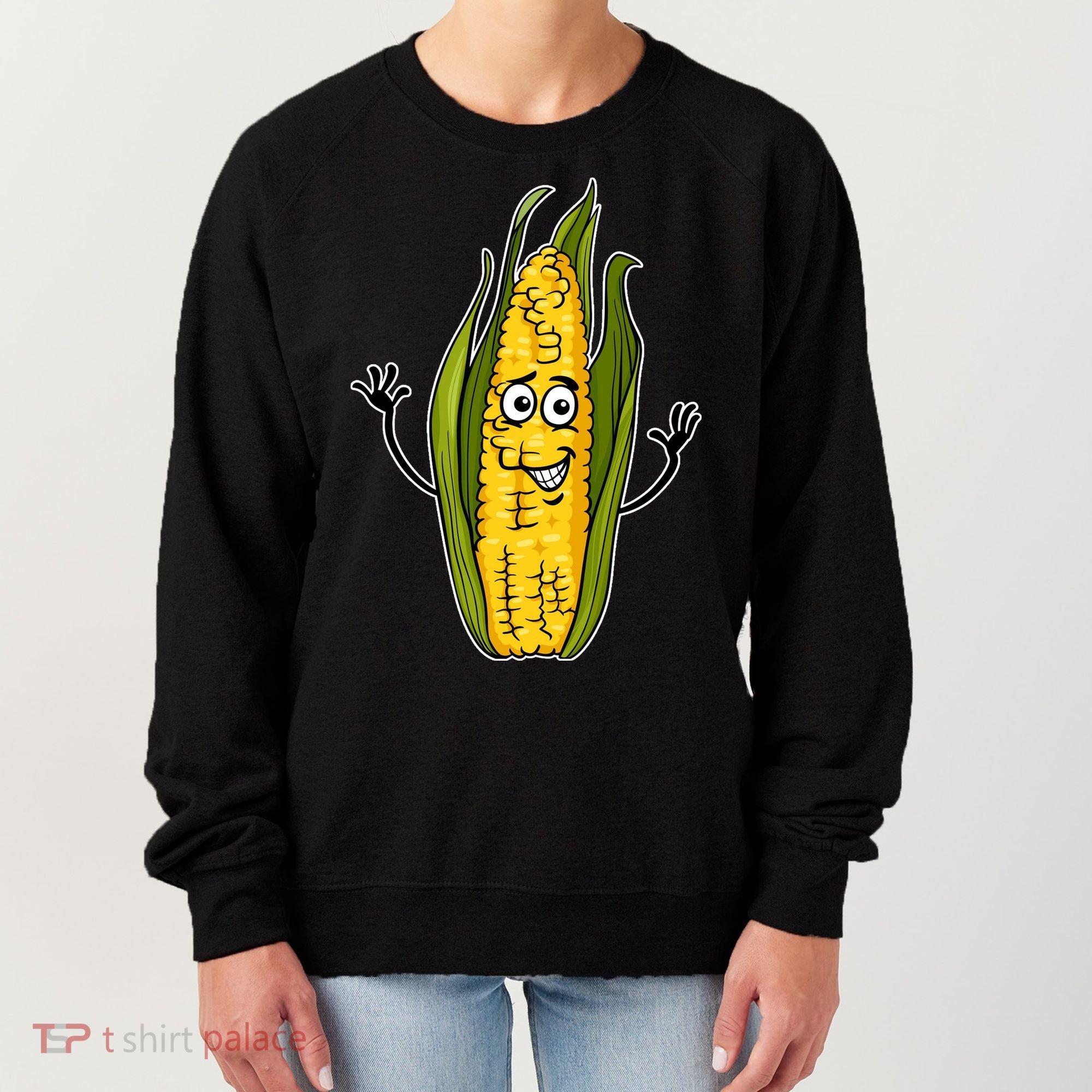 Funny Corn On The Cob Farmers Food Women's Sweatshirt