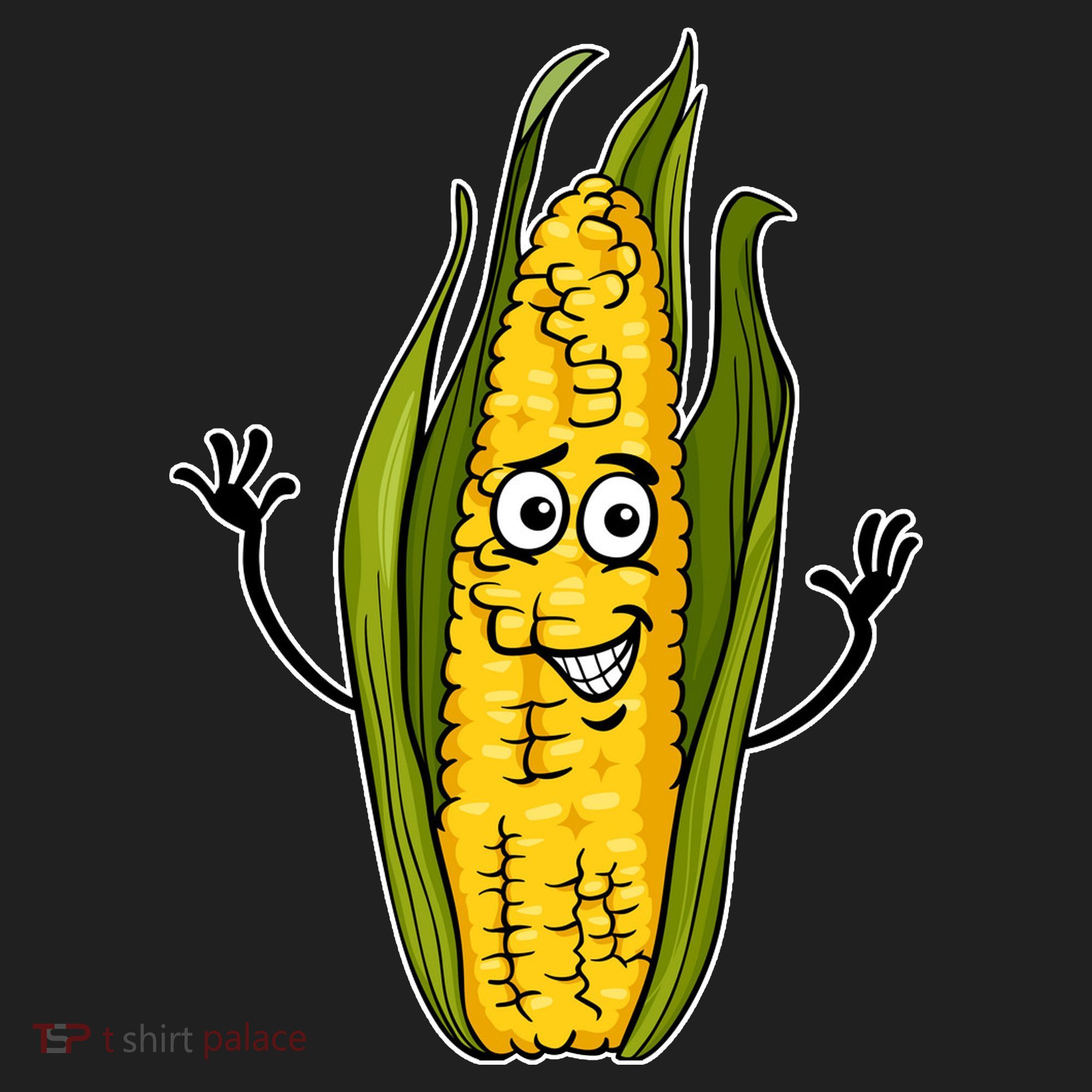 Funny Corn On The Cob Farmers Food Golf Towel
