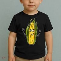 Funny Corn On The Cob Farmers Food Toddler T-Shirt thumb 2