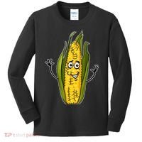 Funny Corn On The Cob Farmers Food Kids Long Sleeve Shirt thumb 0