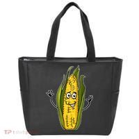 Funny Corn On The Cob Farmers Food Tote Bag thumb 0