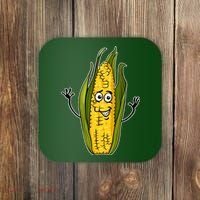 Funny Corn On The Cob Farmers Food Coaster thumb 0