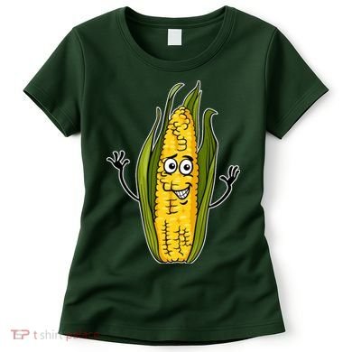 Funny Corn On The Cob Farmers Food Women's T-Shirt