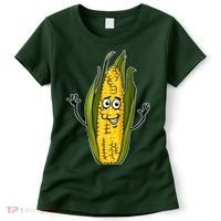 Funny Corn On The Cob Farmers Food Women's T-Shirt thumb 0