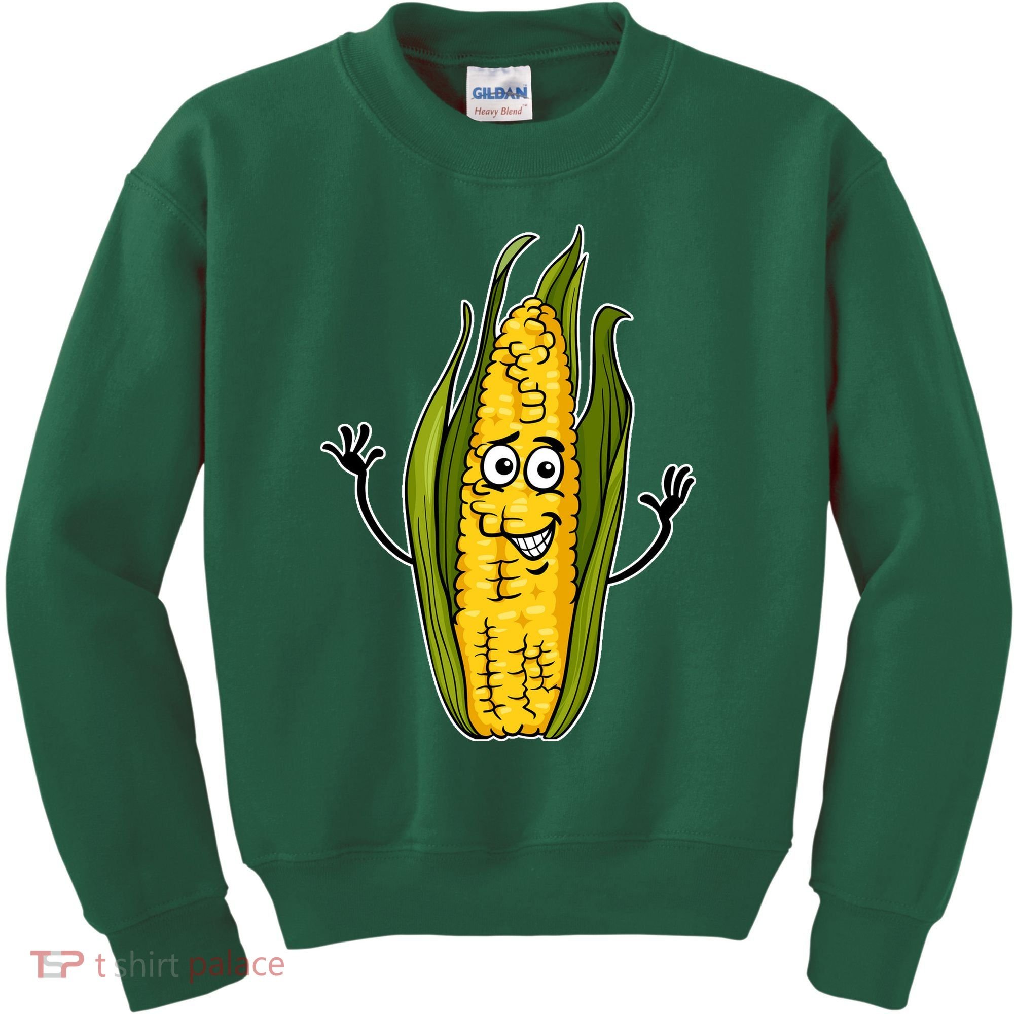 Funny Corn On The Cob Farmers Food Kids Sweatshirt