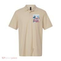 Fat Cat on a Yacht Boat with Shark Cool Funny Cat Meme Polo thumb 0
