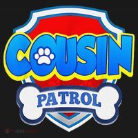 Funny Cousin Patrol Dog Mom, Dad For Women Gift Kids Sweatshirt thumb 2