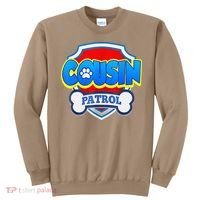 Funny Cousin Patrol Dog Mom, Dad For Women Gift Sweatshirt thumb 0