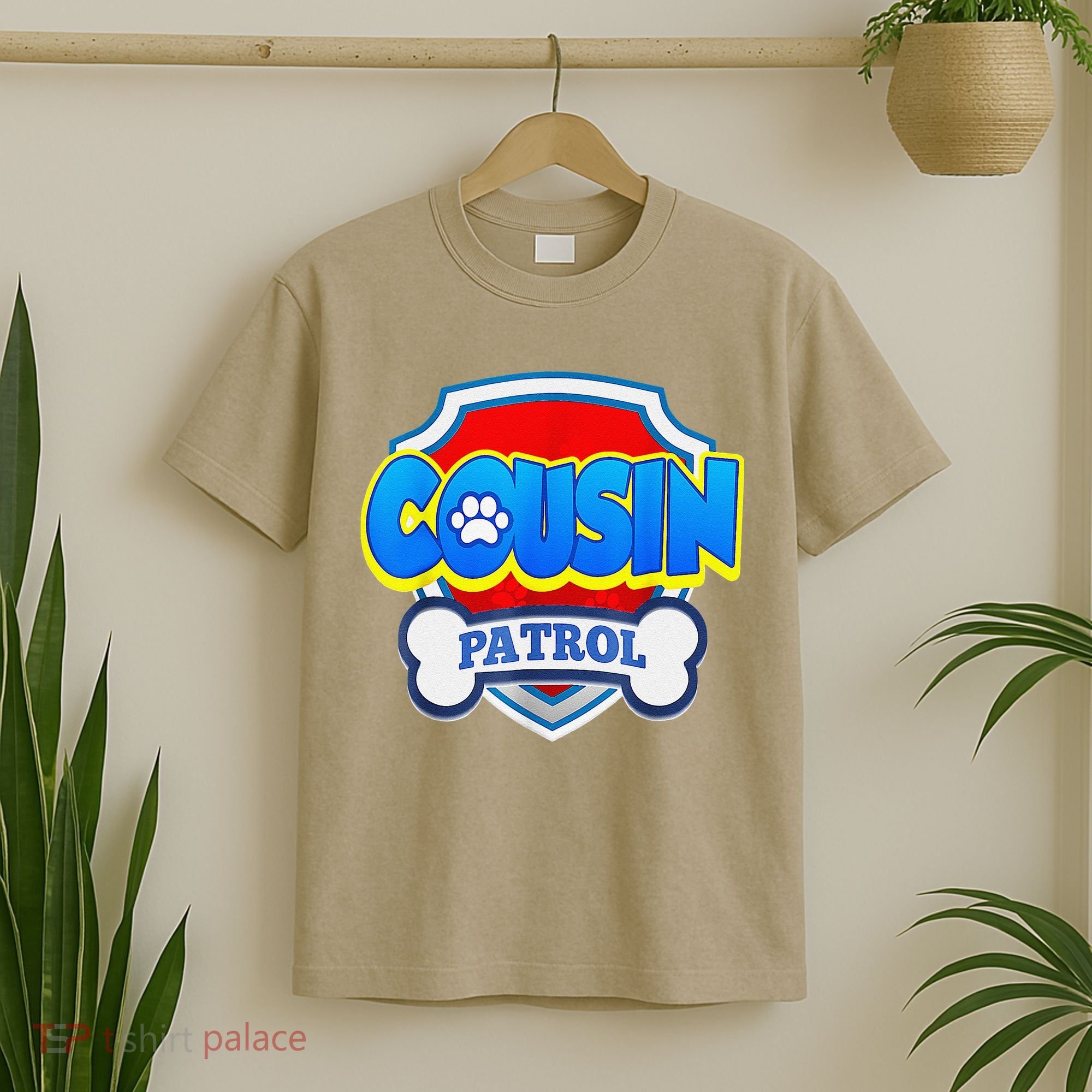 Funny Cousin Patrol Dog Mom, Dad For Women Gift T-Shirt