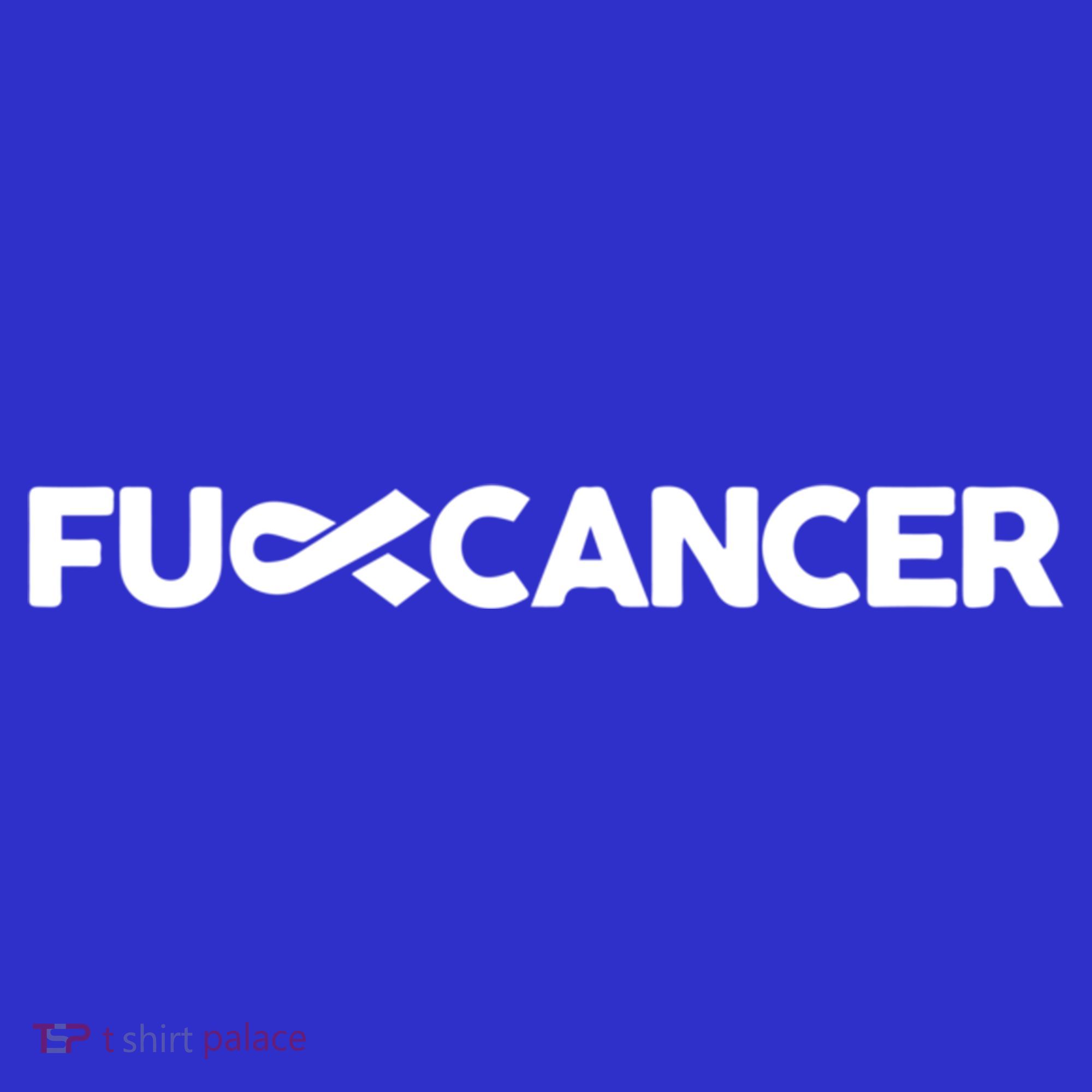 Fuck Cancer Pink F U Fu Inner Ribbon Cancer Awareness Symbol Gift Long Sleeve Shirt