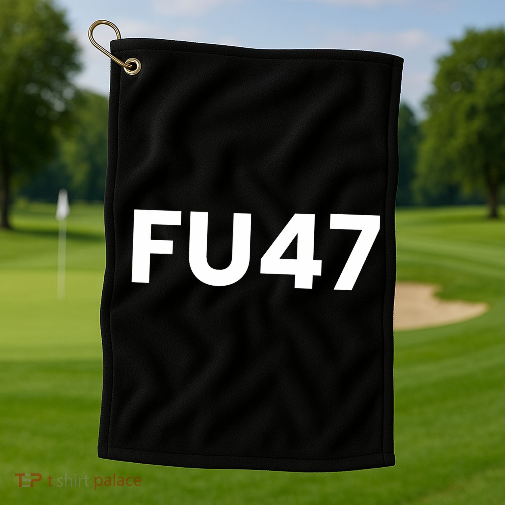 Fu47 Comedy Parody Golf Towel
