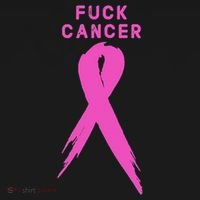 Fuck Cancer Pink Ribbon Breast Cancer Awareness Kids T-Shirt thumb 4