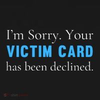 Funny Conservative Politically Incorrect Anti Woke Victim Card Bucket Hat thumb 4