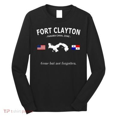 Fort Clayton Panama Canal Zone Long Sleeve Shirt