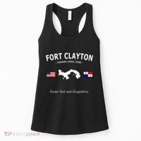 Fort Clayton Panama Canal Zone Women's Tank Top thumb 0