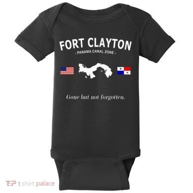 Fort Clayton Panama Canal Zone Baby Bodysuit