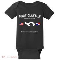 Fort Clayton Panama Canal Zone Baby Bodysuit thumb 0
