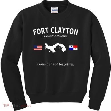 Fort Clayton Panama Canal Zone Kids Sweatshirt