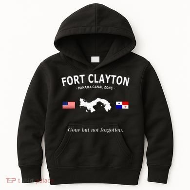 Fort Clayton Panama Canal Zone Kids Hoodie