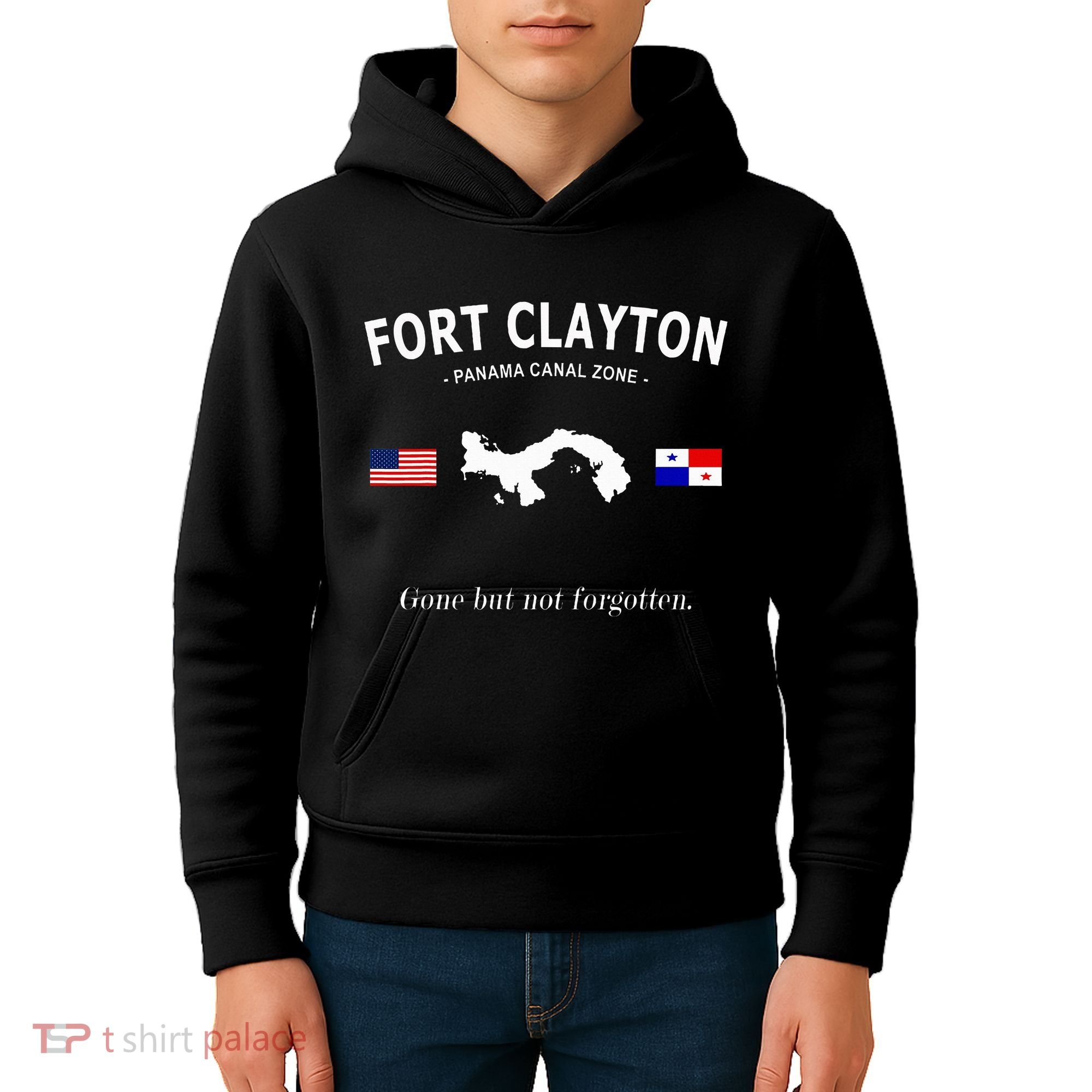 Fort Clayton Panama Canal Zone Kids Hoodie