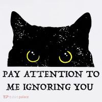 Funny Cat Pay Attention To Me Ignoring You Sarcastic Cat Mom Women's Tank Top thumb 5