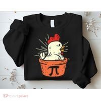 Funny Chicken Pot Pi Day Pie Math Lover Geek 3 14 Sweatshirt thumb 2