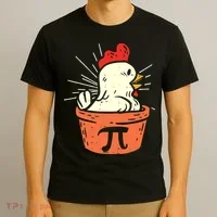 Funny Chicken Pot Pi Day Pie Math Lover Geek 3 14 T-Shirt thumb 3